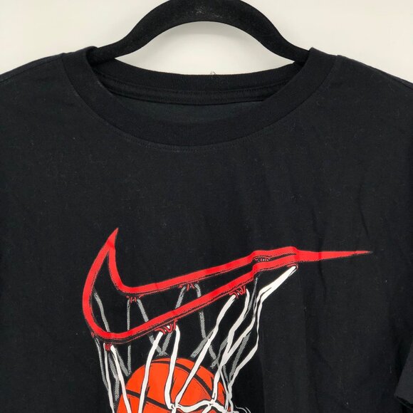 Nike Black & Orange Basketball Graphic Tee | Regular Size L - Picture 6 of 6